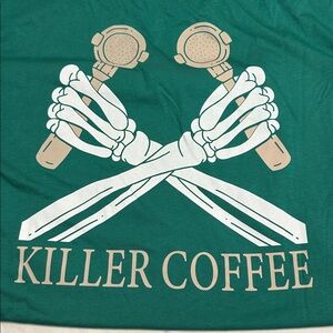 Dutch Bros Teal Men's Tee with Graphic 2x